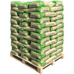 EPH houtpellets in papieren zak, ENplusA1, 65 x 15kg pallet