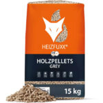 HEIZFUXX Houtpellets Grijs 6mm ENplusA1, 65 x 15kg pallet