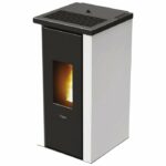 PEGASO Pelletkachel Vera, 7 kw, WiFi - zwart/wit