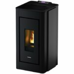 FREEPOINT Pelletkachel Pretty, 8,6 kw, WiFi enabled - zwart/antraciet