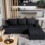 Gino hoekbank met slaapfunctie universeel