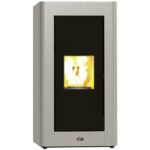 BLAZE Pelletofen Rock, 18,5 kw, WiFi-fähig – schwarz/perla