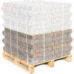NESTRO Hartholzbriketts Premium rund ohne Loch 480kg