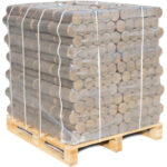 NESTRO Hartholzbriketts Premium rund ohne Loch 960kg