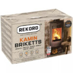 REKORD Braunkohlebriketts Palette Tüte (90 x 10 kg)